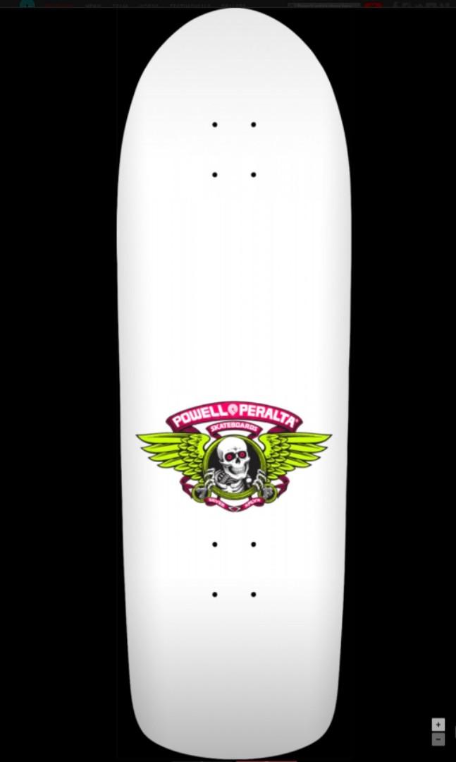 Powell Peralta Old School Ripper White, Pink Reissue Skateboard Deck 9 –  Anchors Skateshop