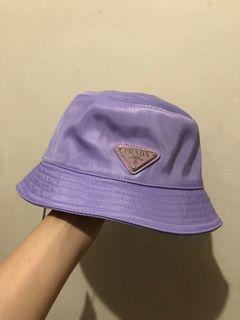 Prada Purple Nylon Bucket Hat