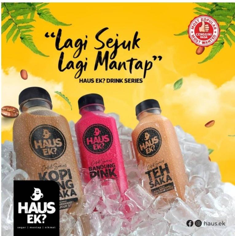 Ready Stock Haus Ek Beverages drink (500ml), Food & Drinks, Beverages