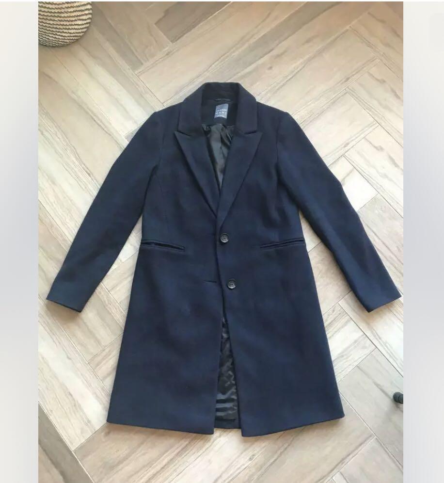 Primark on sale navy coat