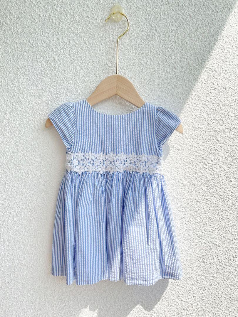 ralph lauren seersucker dress