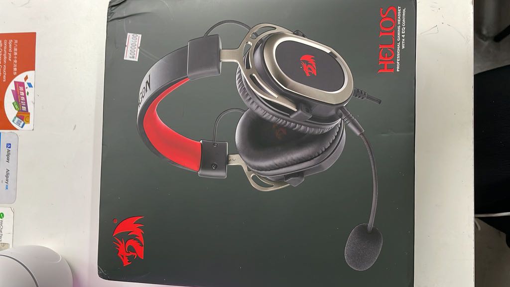 REDRAGON H HELIOS SURROUND SOUND WIRED GAMING HEADSET 音響器材 耳機 Carousell