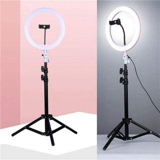 Restock! 26cm Ringlight with stand and phone holder