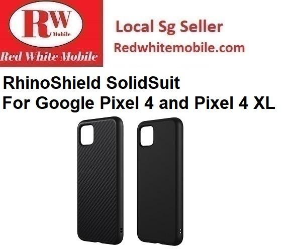 RhinoShield SolidSuit For Google Pixel 4 and Pixel 4 XL, Mobile Phones &  Gadgets, Mobile & Gadget Accessories, Cases & Sleeves on Carousell