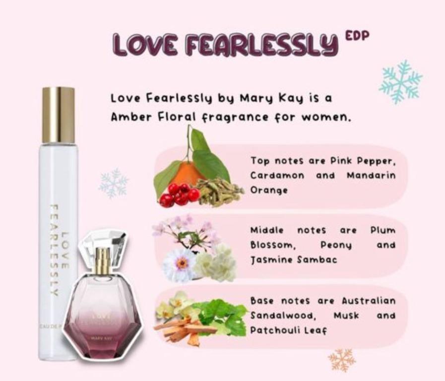 Love fearlessly perfume mary discount kay