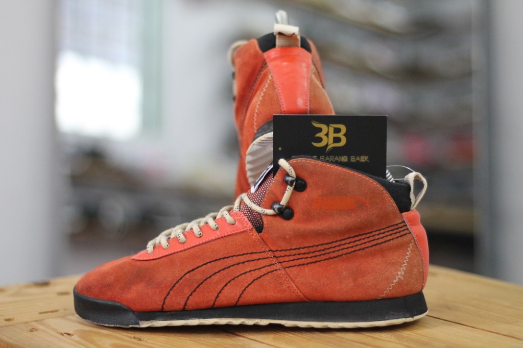SIze 6 UK PUMA Roma Hiker Leather Shoes
