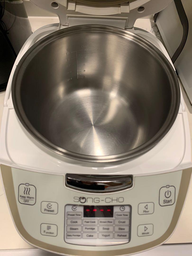 Song Cho Electric rice cooker/porridge/soup/stew/cake/yoghurt, TV