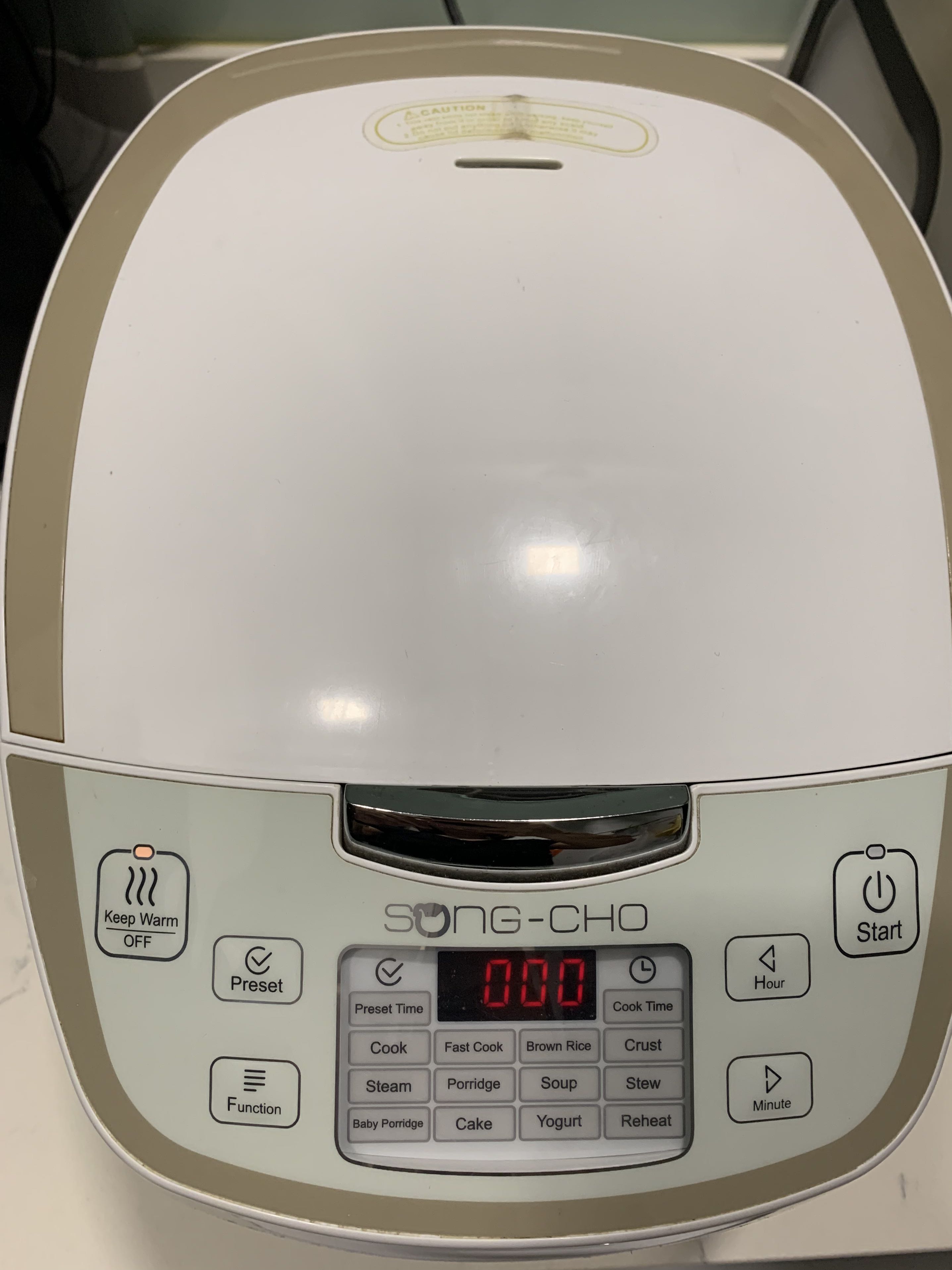 Song Cho Electric rice cooker/porridge/soup/stew/cake/yoghurt, TV