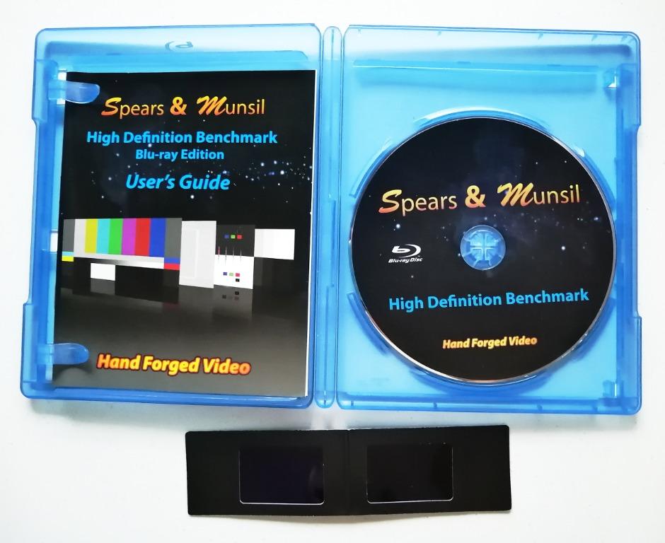 Spears & Munsil Bluray HD TV Benchmark and Calibration Disc (Genuine