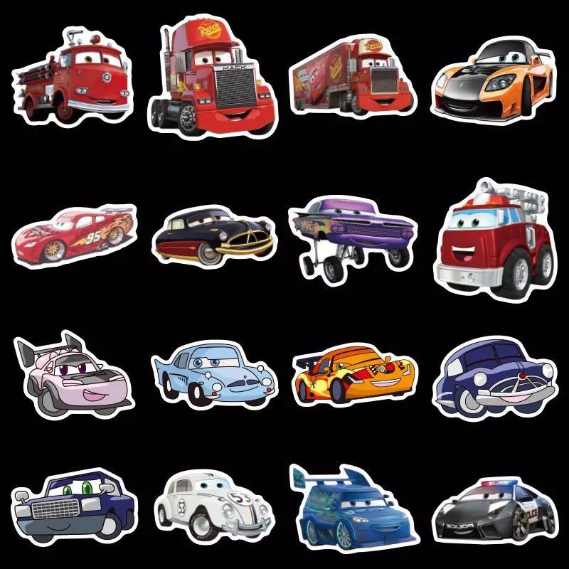[DEC SALE] (Stickers) 50pc Cars Pixar Disney American Animated Series ...