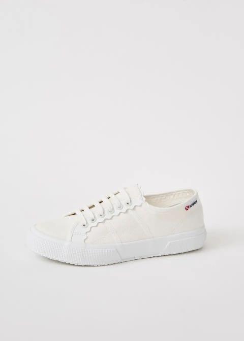 Superga x Love Bonito Scallop Trim Sneakers Women s Fashion