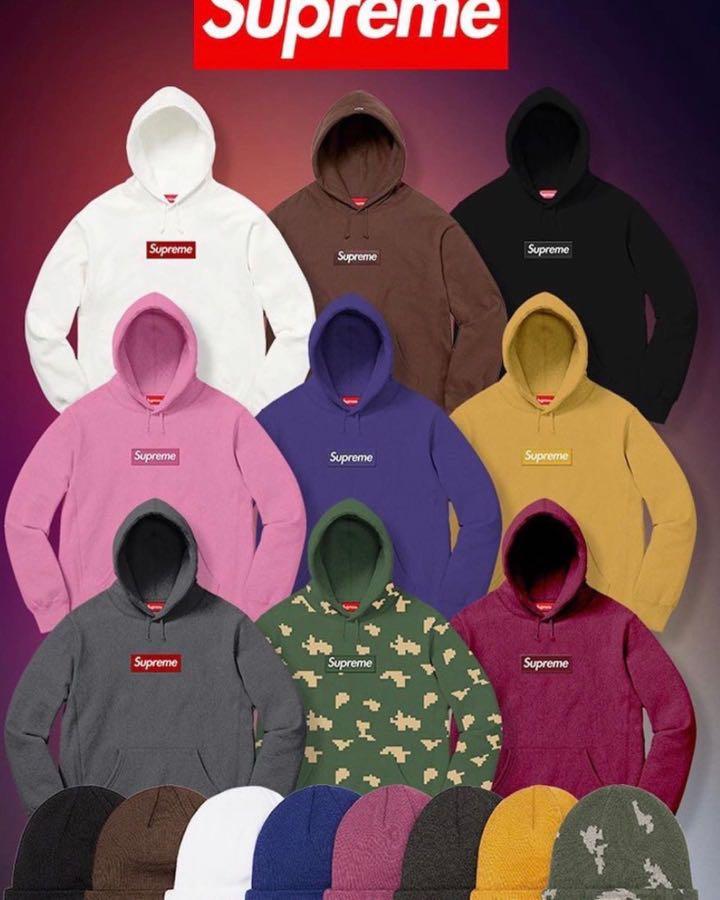 Supreme Box Logo Hoodie Fw21, Men's 