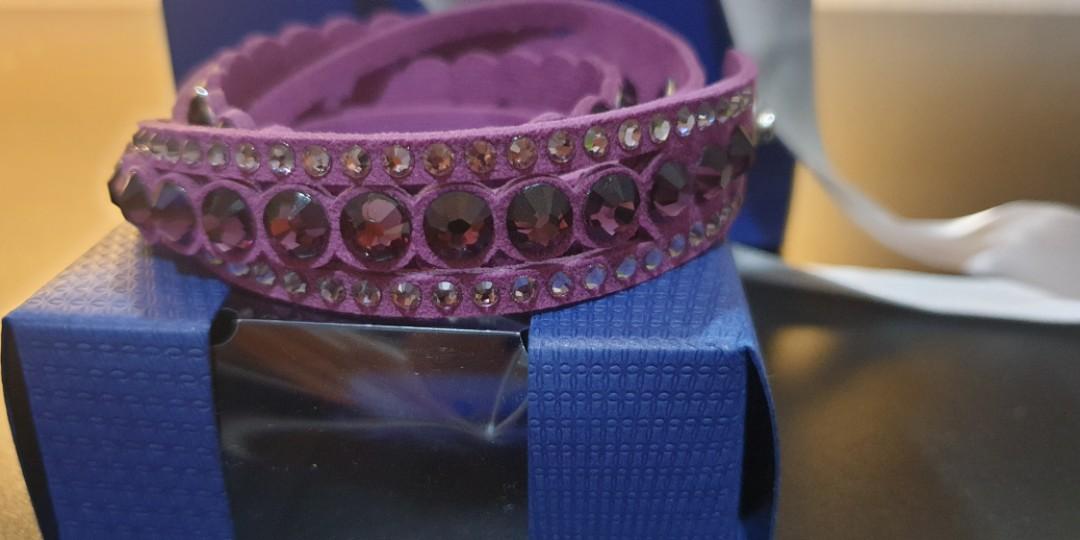 SWAROVSKI Slake Bracelet - Purple - 5297361 AUTHENTIC | eBay
