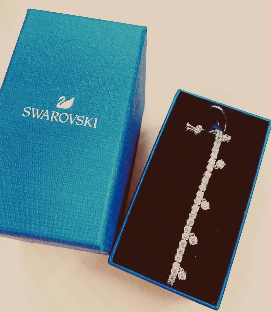Swarovski Subtle Drops bracelet White Rhodium plated