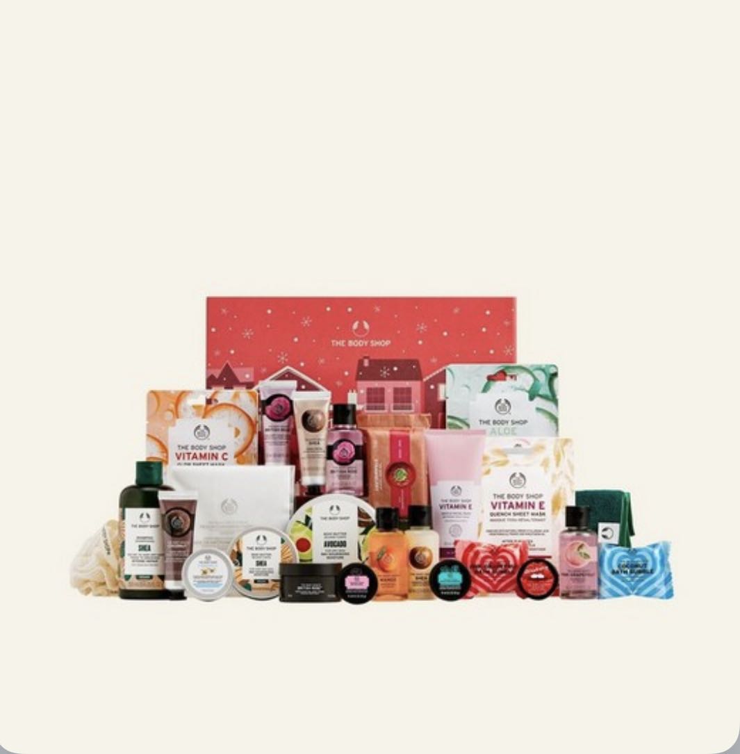 The Body Shop Christmas Gift Set Advent Calendar 2021, Beauty