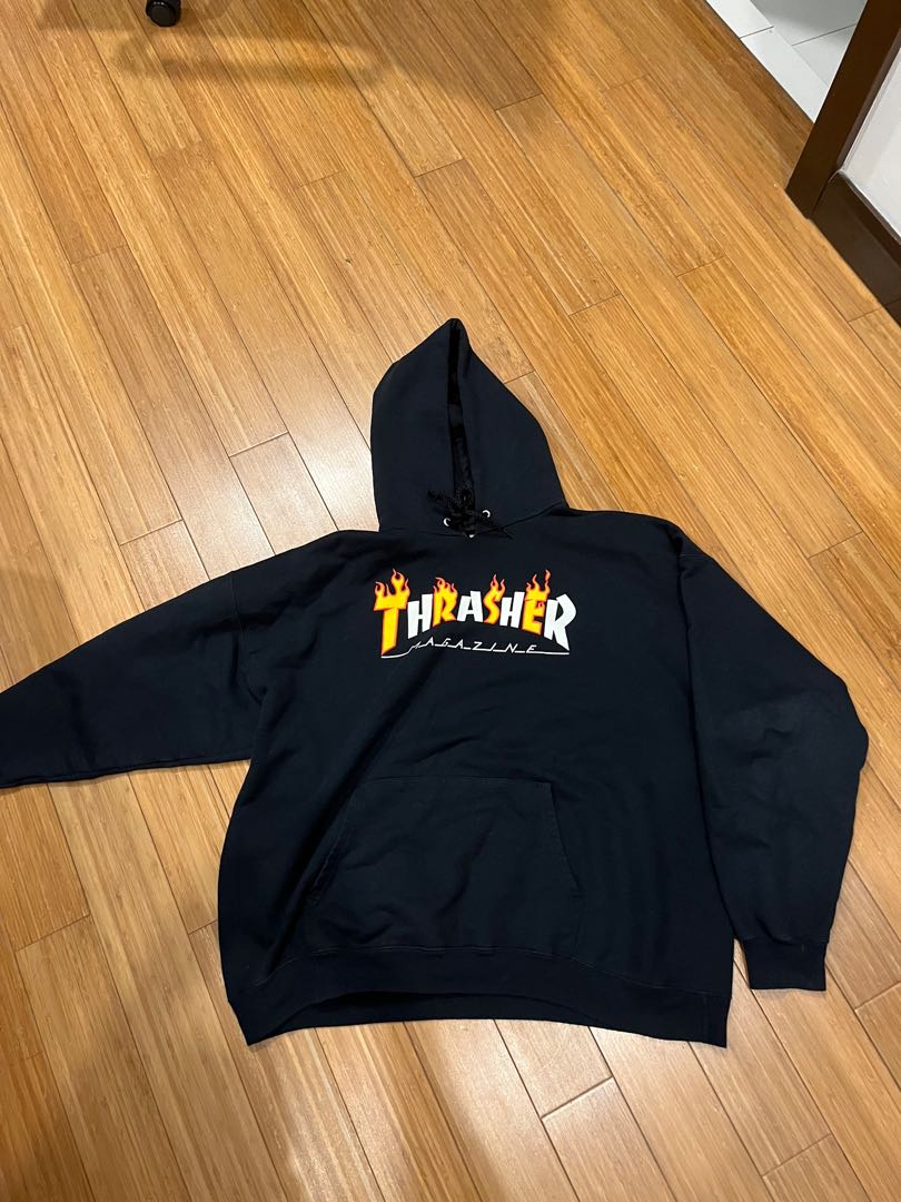 thrasher hoodie xl
