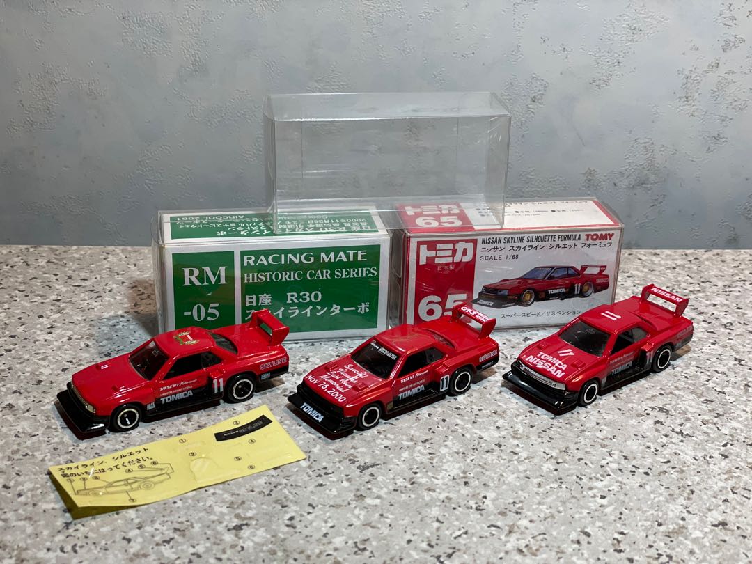 Tomica 車仔nissan Skyline Silhouette Formula R30 跑車rm 05 65號日本製30週年 興趣及遊戲 玩具 遊戲類 Carousell