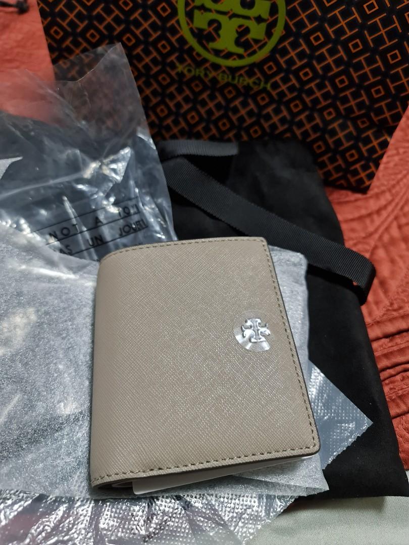 Tory Burch Wallet ( Grey Heron ), Men's Fashion, Watches & Accessories,  Wallets & Card Holders on Carousell