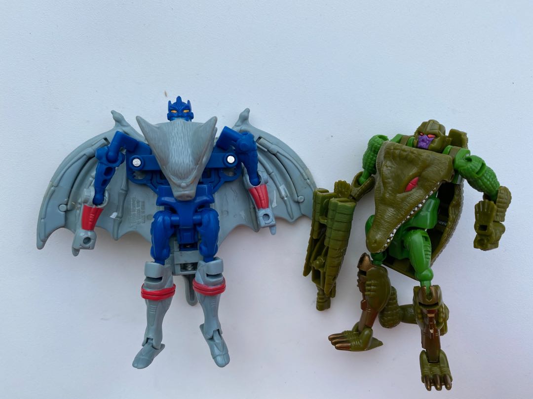 Transformers Beast Wars Optimus Primal Megatron Ani Mutants Kenner Original, Hobbies & Toys