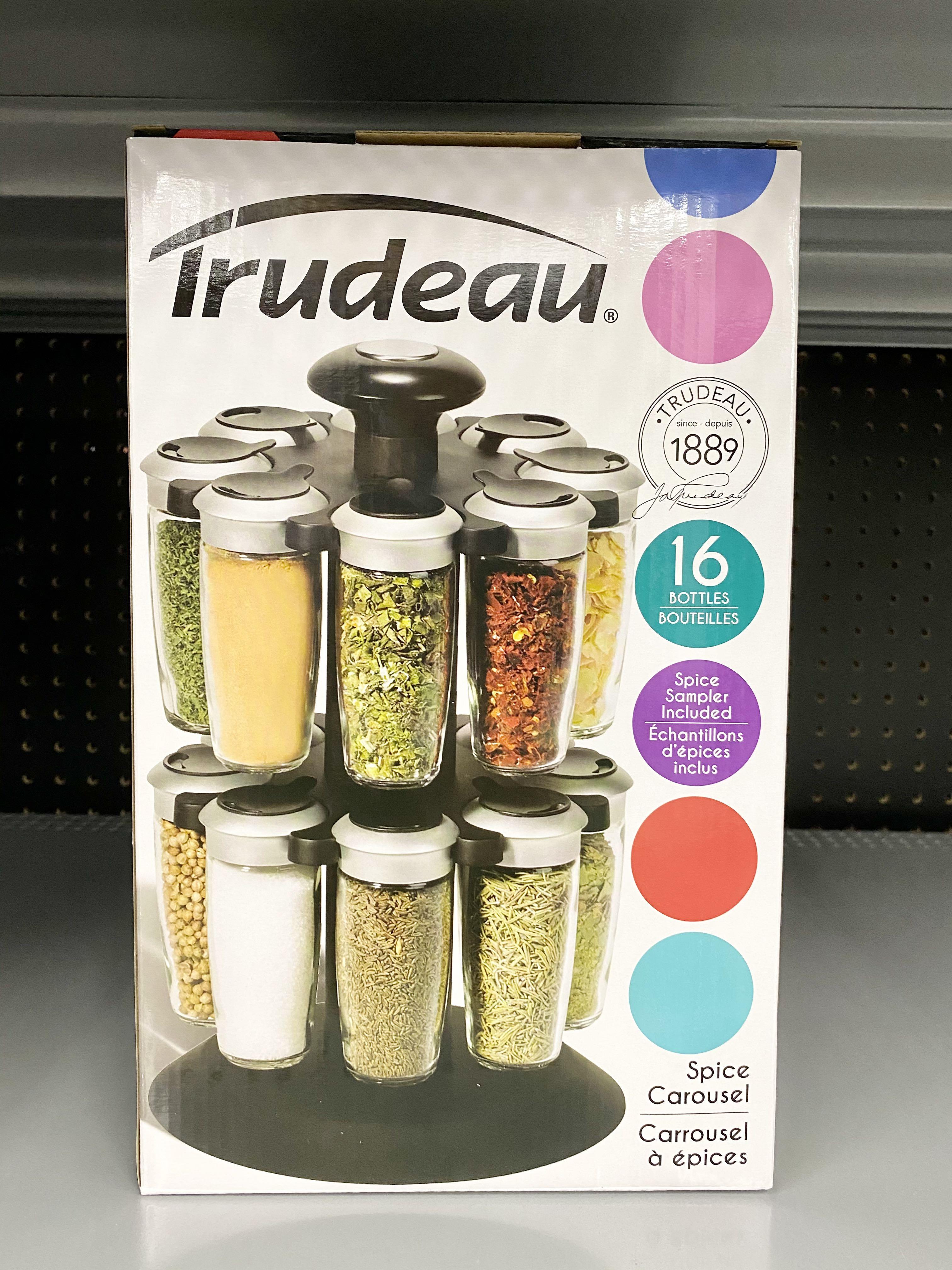 Trudeau Spice Carousel Furniture Home Living Kitchenware Tableware Food Organization Storage on Carousell