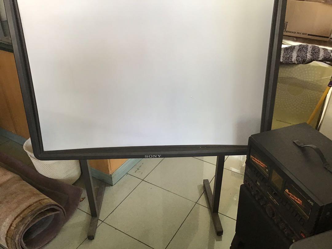 TV screen projector (Category: Other Home Furniture) located in Quezon City. Submitted by rollingstone03 (Listing ID 1130089866, Image 2). Description: Formerly used as TV screen.