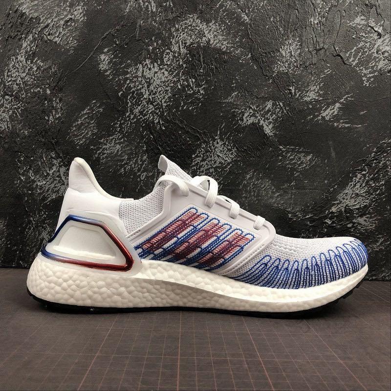 Ultra Boost 20 Red Blue White UB 6.0