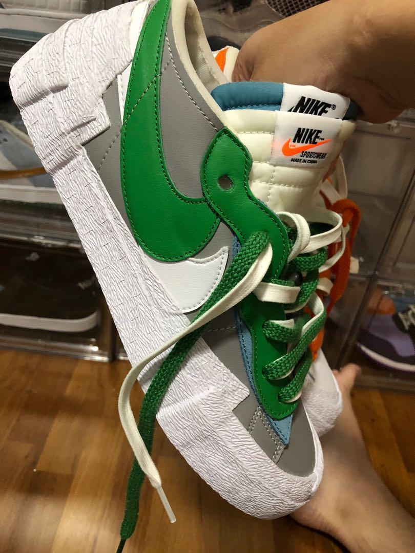 UNDER RETAIL UK 8 Nike x Sacai Mismatch Blazer low Men s Fashion Footwear Sneakers on Carousell