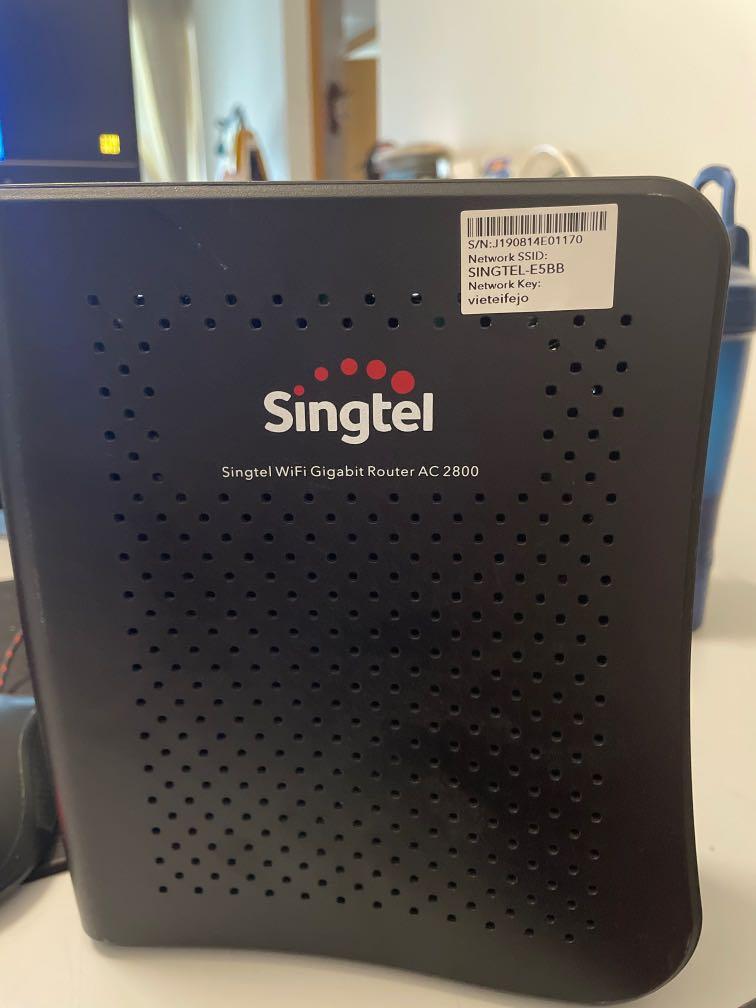 USED Singtel AC 2800, Computers & Tech, Parts & Accessories, Networking ...