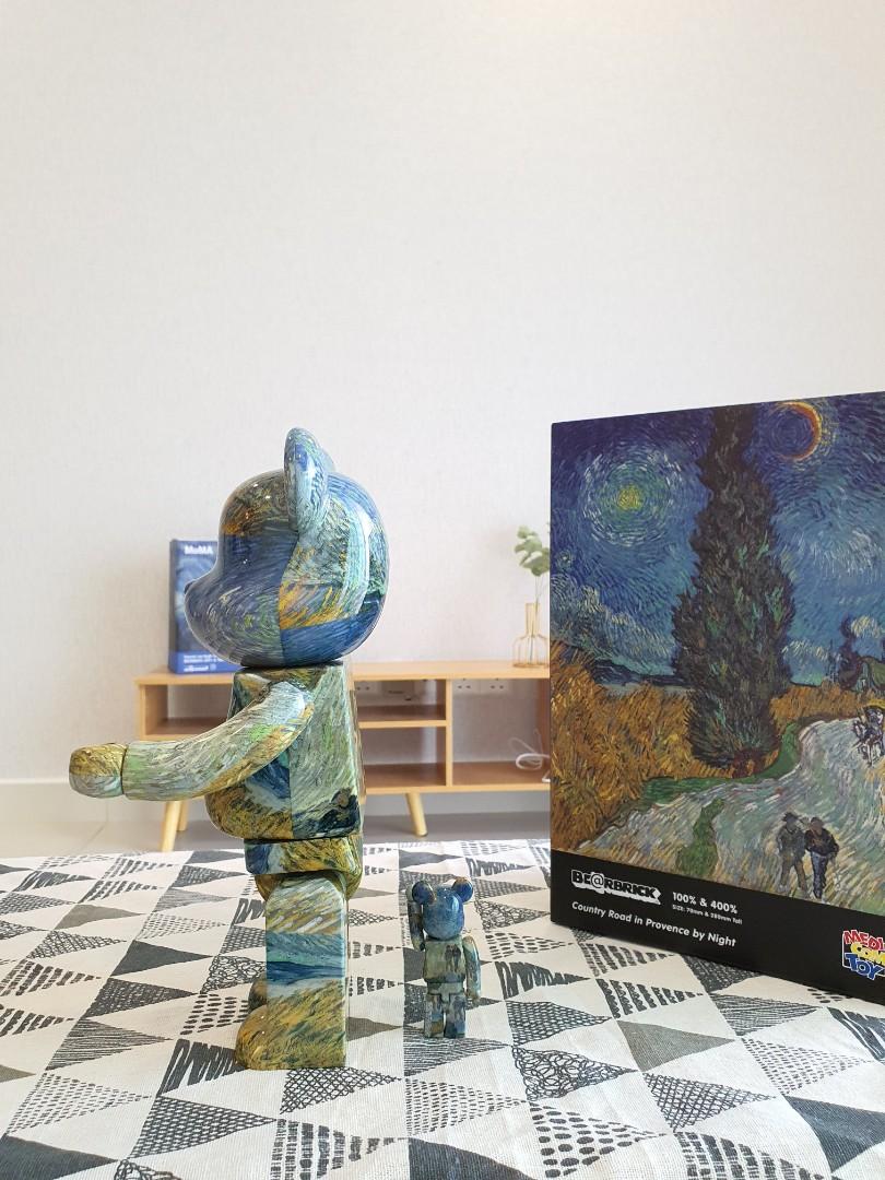 Van Gogh 5.0 County Road in Provence by Night Be@rBrick 500%