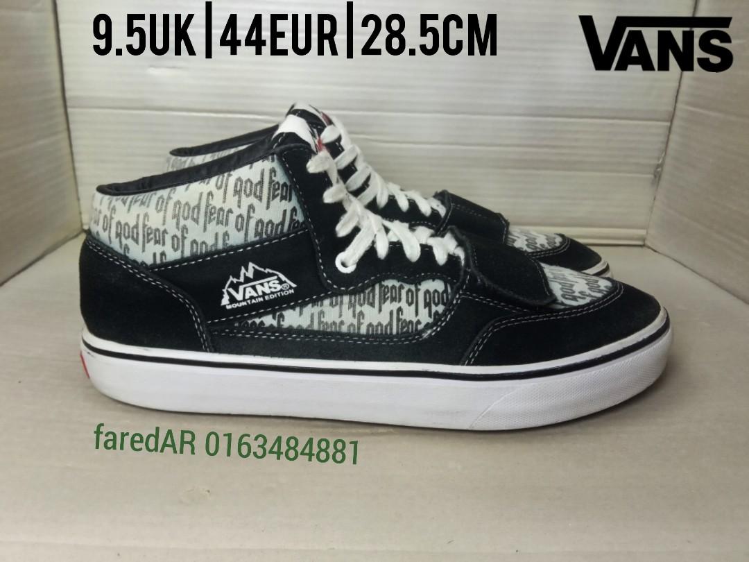 Fear of god deals half cab vans