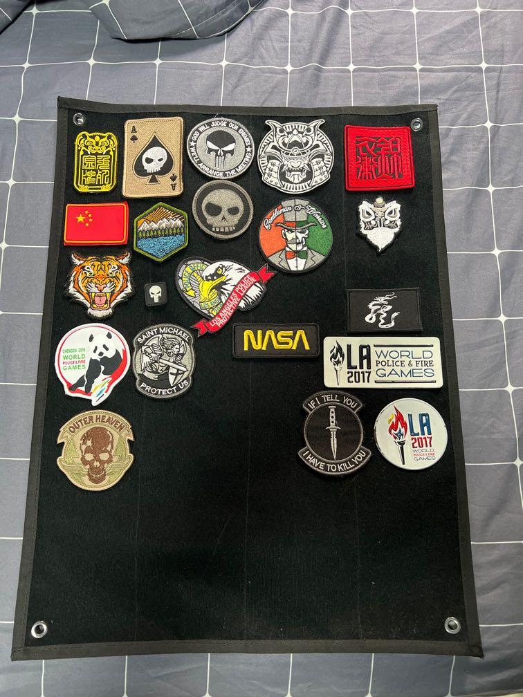 Velcro patch panel Hobbies Toys Memorabilia Collectibles