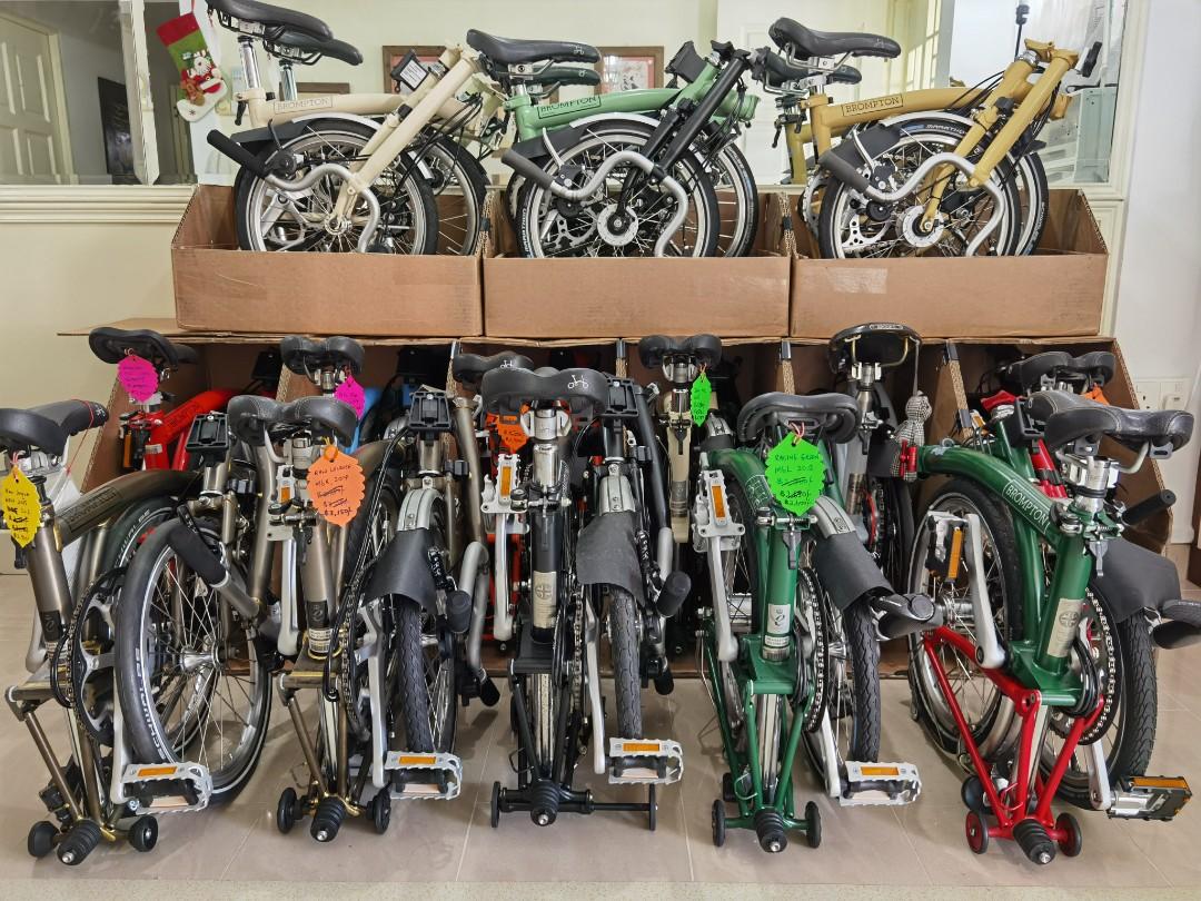 Year End Sale Very Rare Brompton M6R Sports Equipment Bicycles Parts Bicycles on Carousell