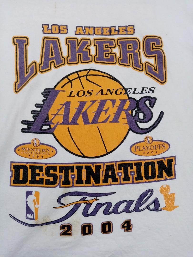 Lakers 2004 Fish Swish Western Conference Champion Shirt