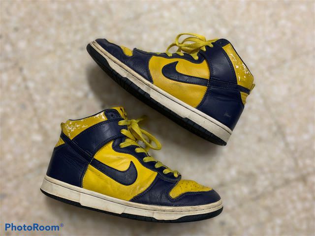 Vintage 90s Nike Dunk “michigan”, Men's 