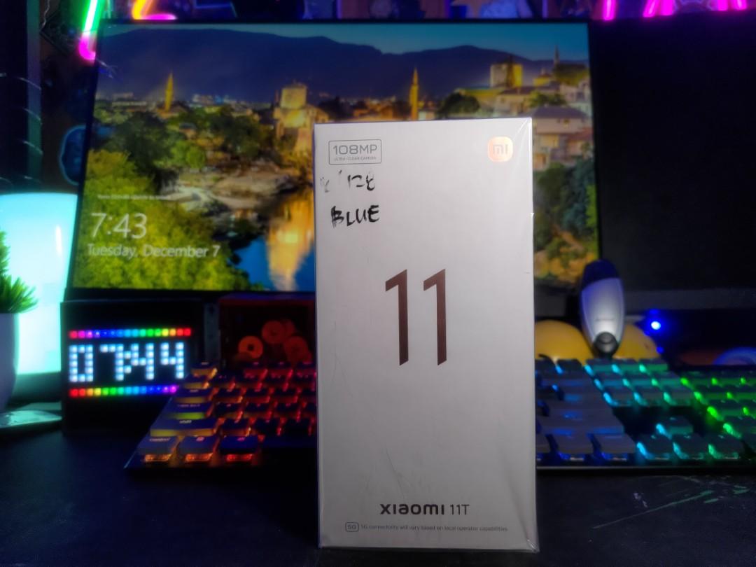 Xiaomi Mi 11T 5G 8/128GB Celestial Blue Brandnew Complete, Mobile 