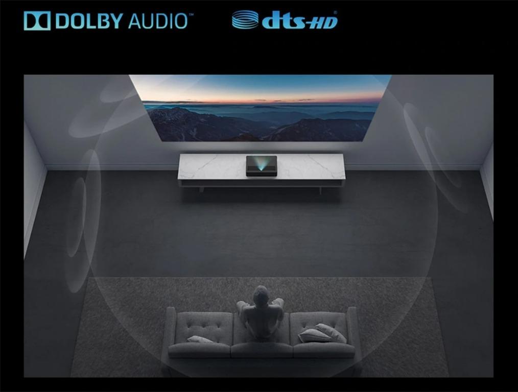 Xiaomi Mi UST Ultra Short Throw Laser 4K Projector, TV & Home