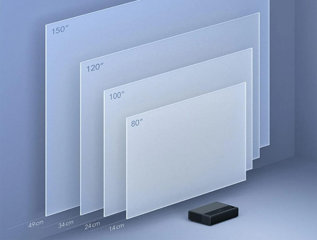 Xiaomi Mi UST Ultra Short Throw Laser 4K Projector, TV & Home