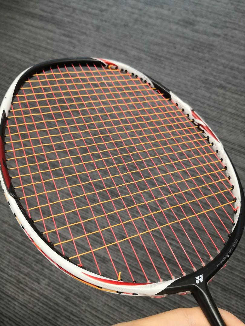 YONEX Duora Z Strike Badminton Racket Strung with Nanogy 99 @ 24lbs 