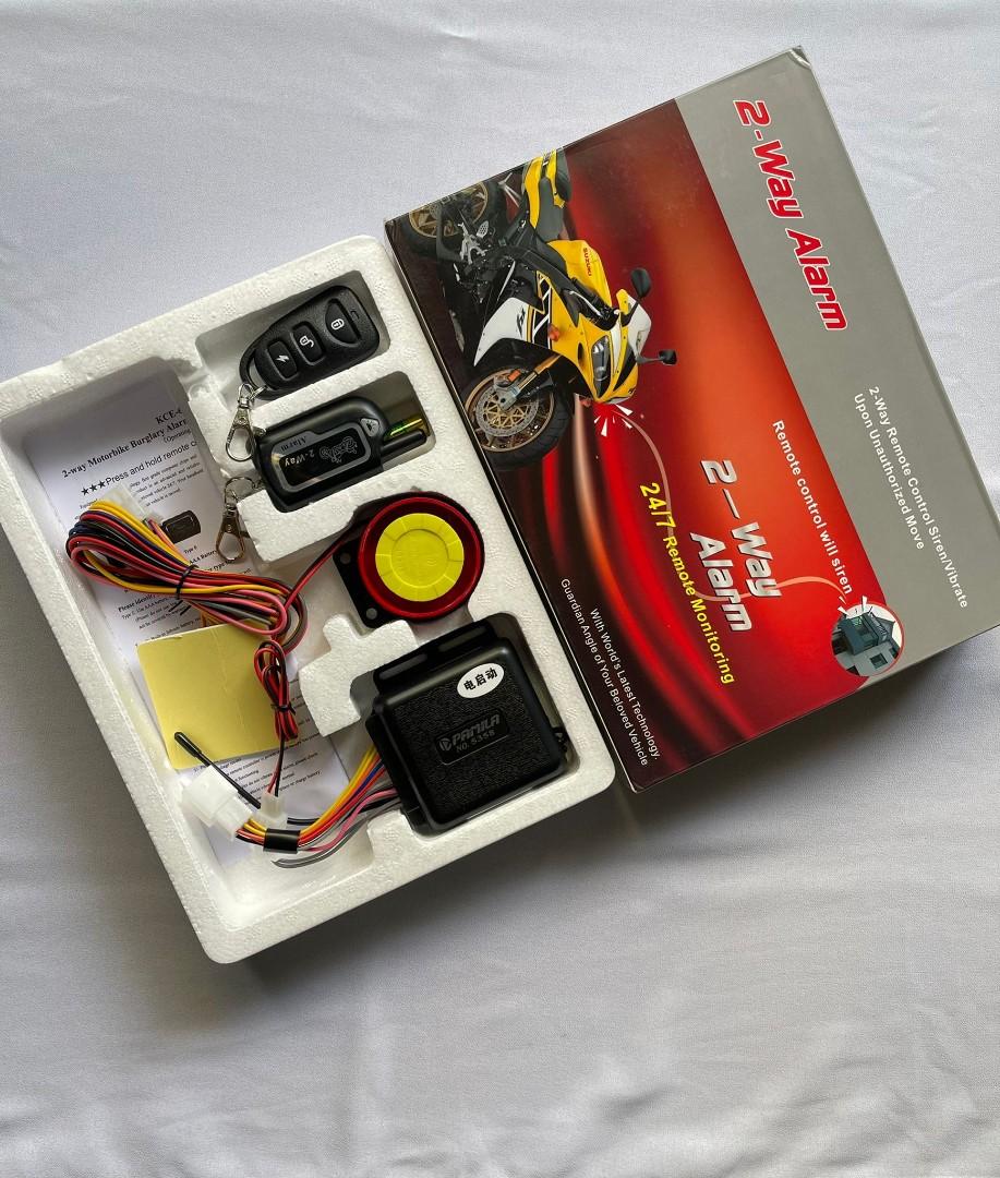 2 way best sale alarm for motorcycle