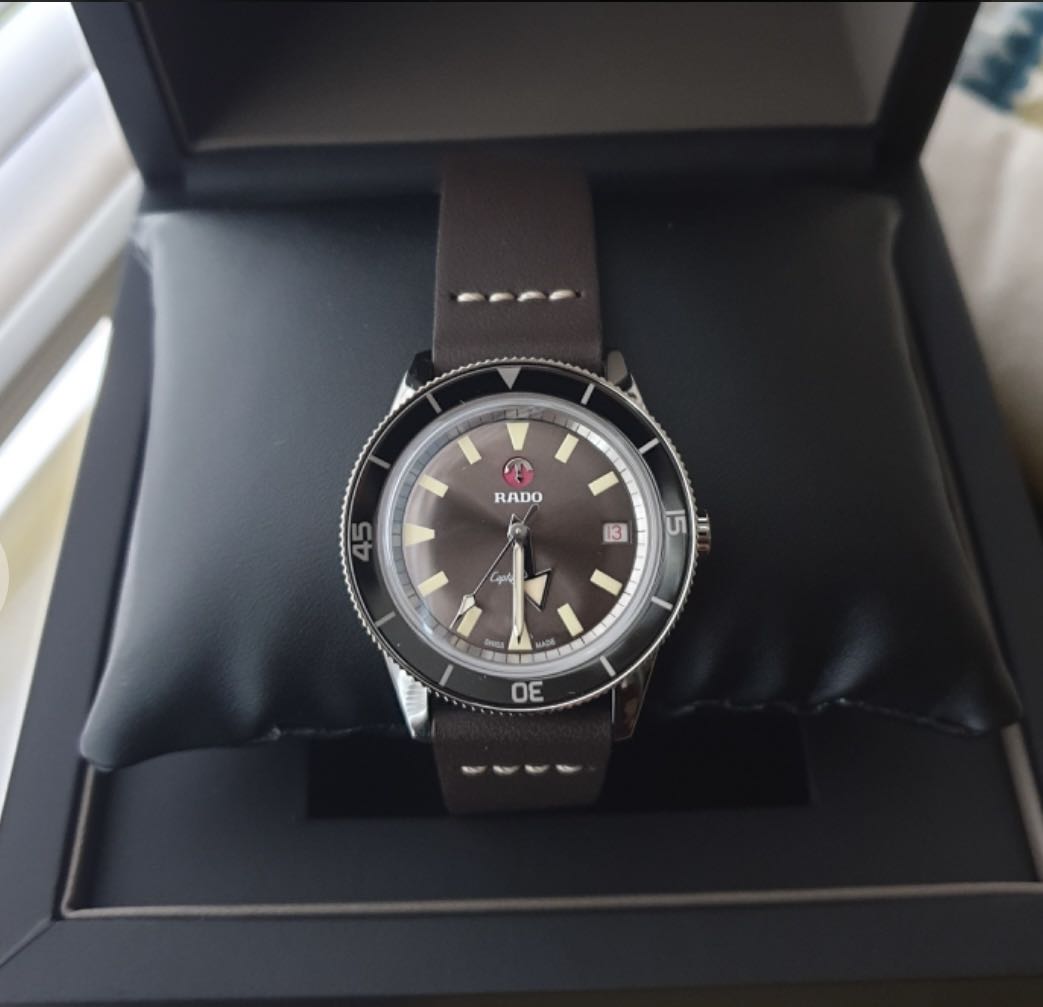 Rado hyperchrome shop captain cook r32500305
