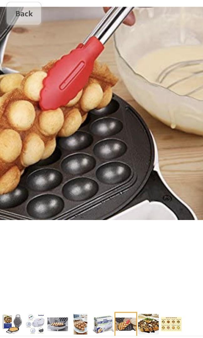 Hong Kong Egg Waffle Maker with BONUS recipe e-book by StarBlue