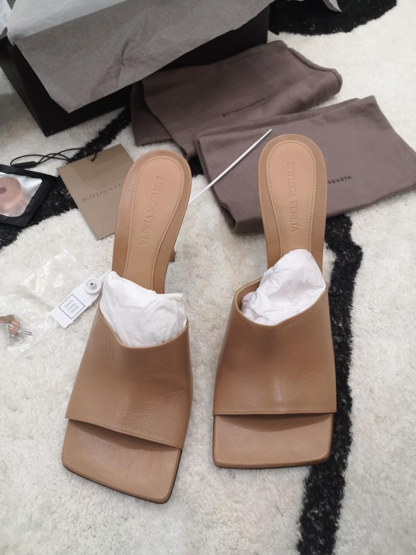 0 Bottega Veneta Stretch Sandals In Cipria Nude Size 40 Fits Like A 39 Authentic Bottega Luxury Sneakers Footwear On Carousell