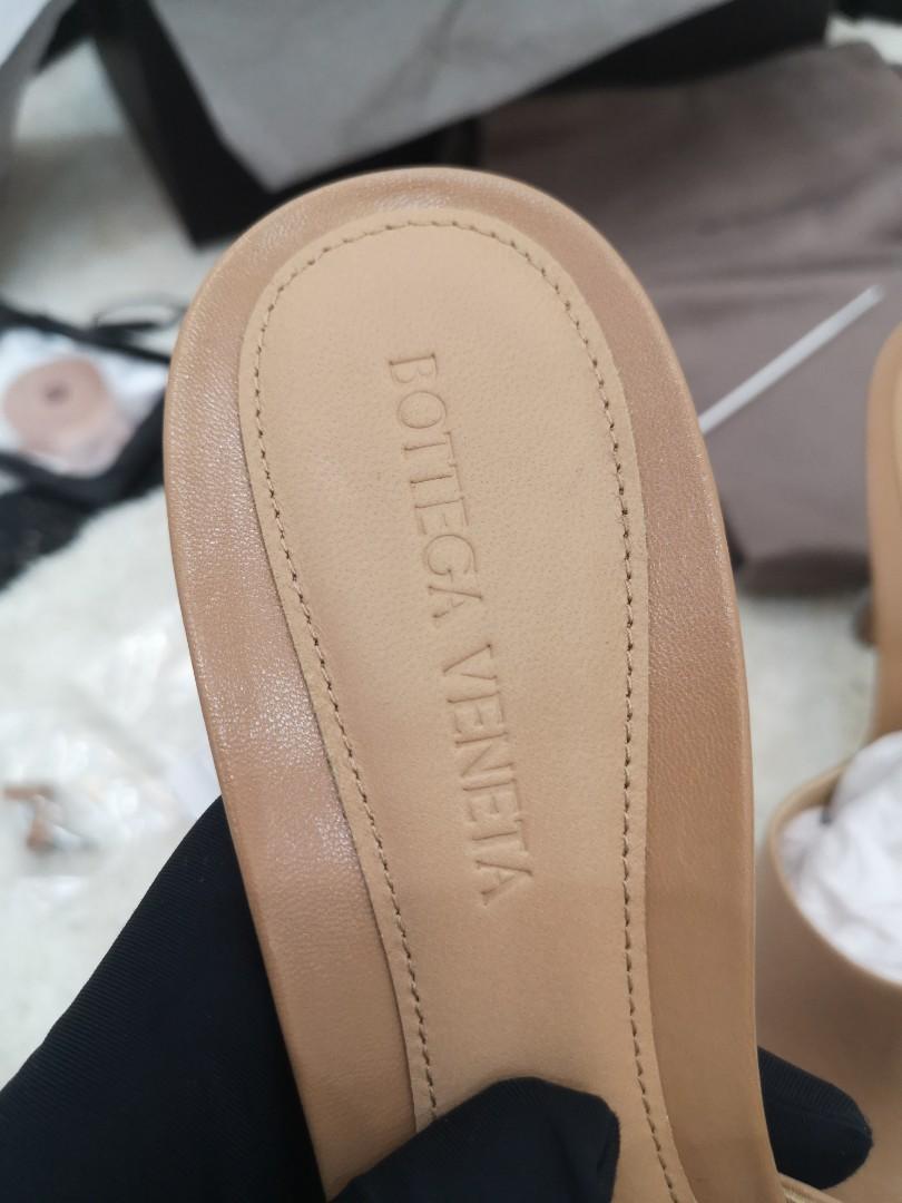 0 Bottega Veneta Stretch Sandals In Cipria Nude Size 40 Fits Like A 39 Authentic Bottega Luxury Sneakers Footwear On Carousell