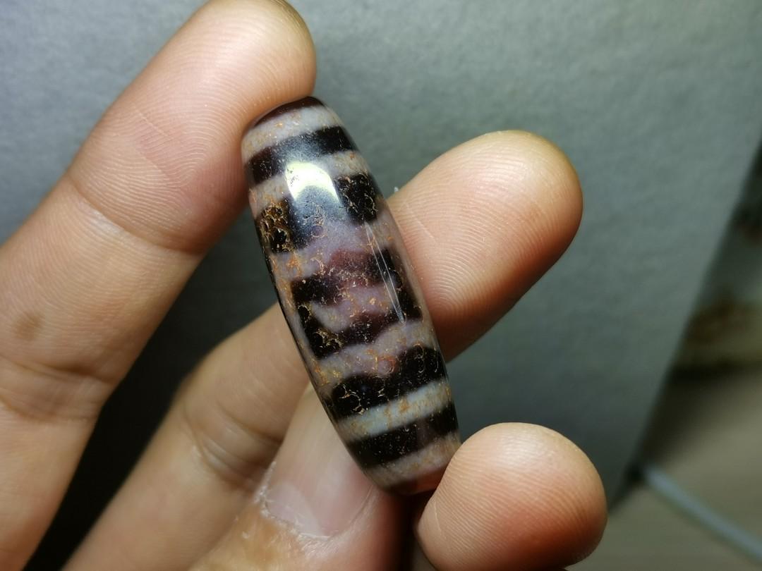 送料無料】 水紋天珠 New dZi Beads ジービーズ 現代天珠 台湾製