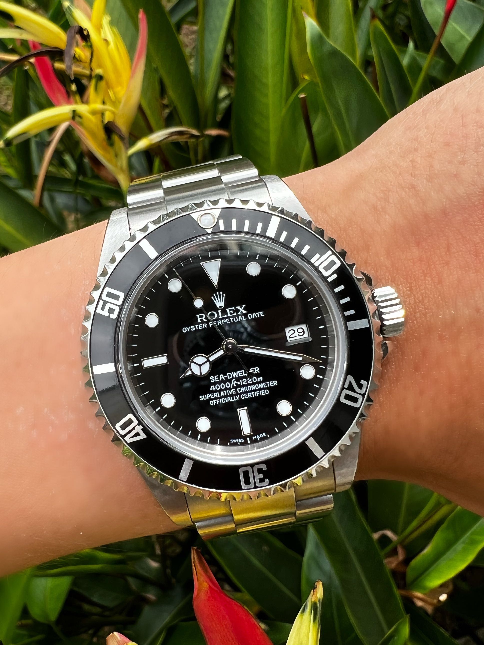 rolex sea dweller 2012