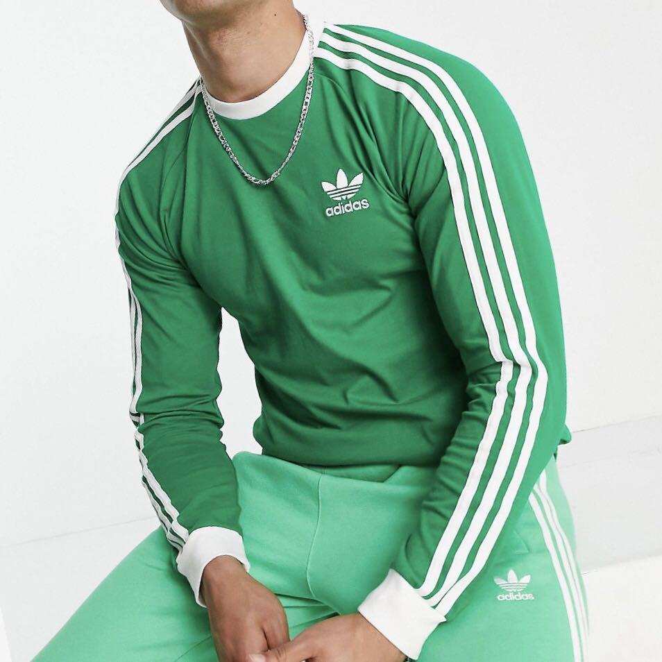 Stripes Long Sleeve Tee Shirt (Medium 