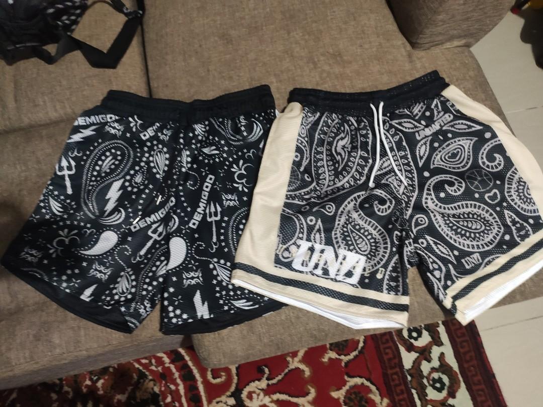 Above the knee Mesh shorts Undrafted and Demigod, Men’s Fashion
