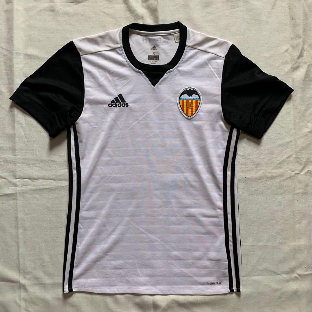 Valencia '16-'17 Home Jersey, Men's Fashion, Activewear on