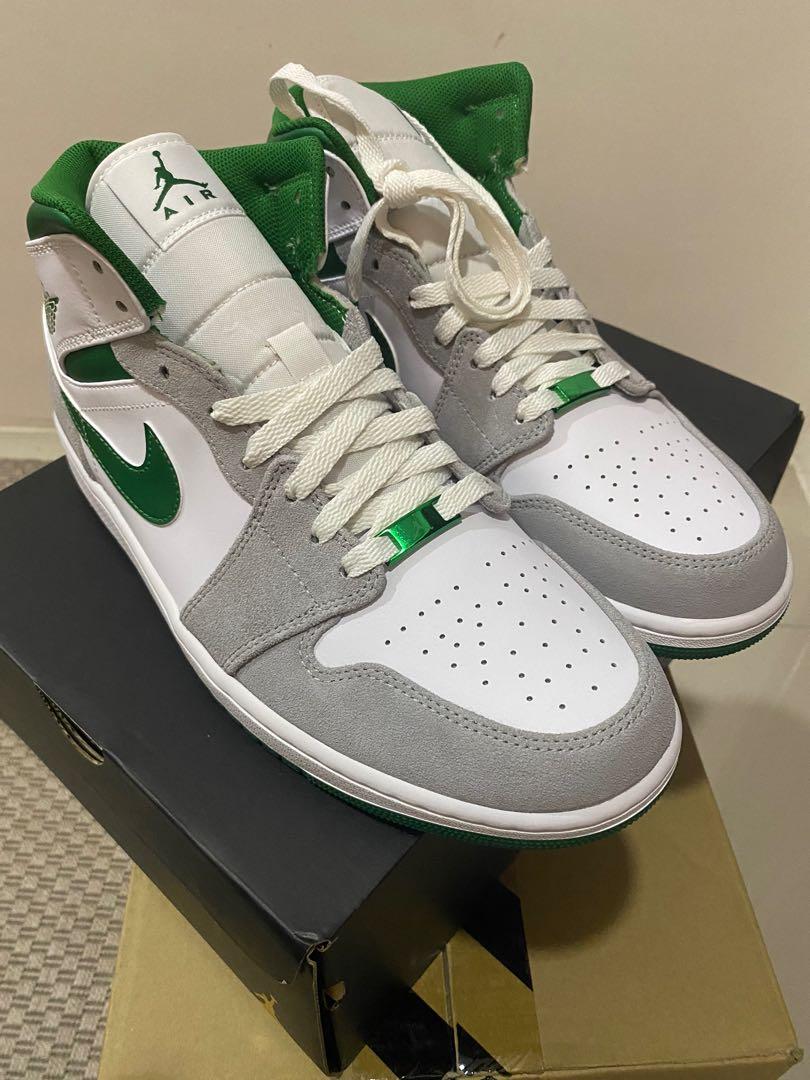 Jordan aj 1 deals mid se pine green