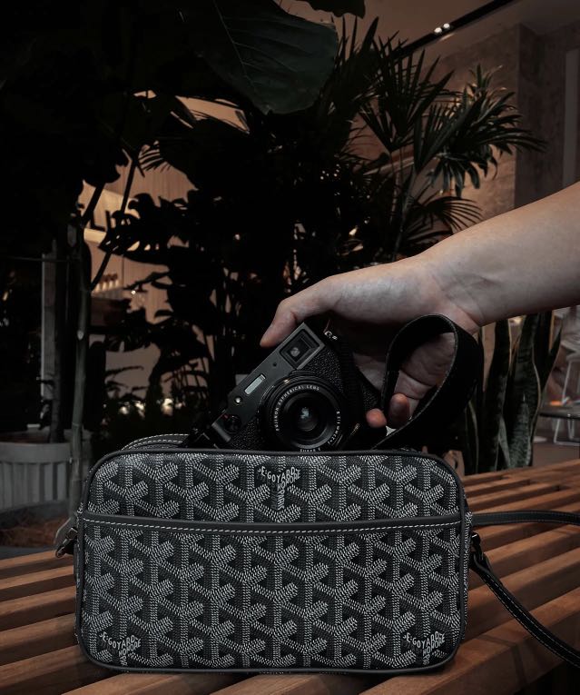Goyard grey camera bag - GOYARD
